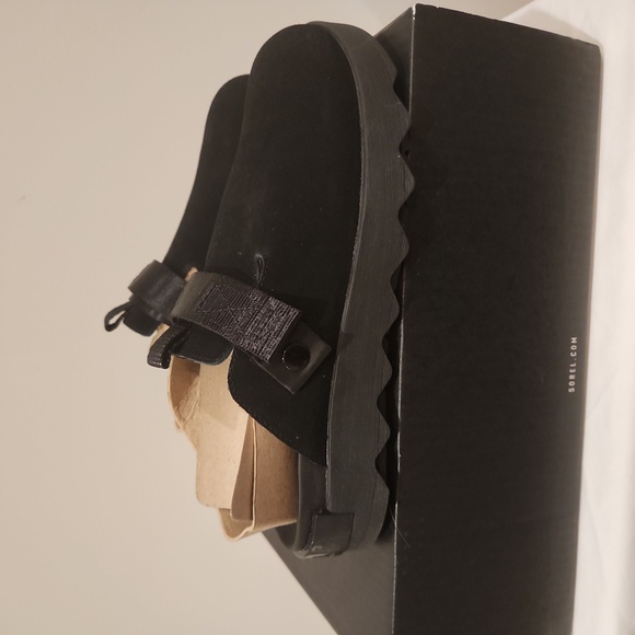 Sorrel black clogs womens size 10.5 - Picture 2 of 5